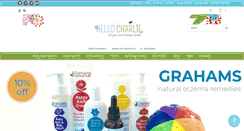 Desktop Screenshot of hellocharlie.com.au