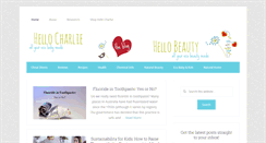 Desktop Screenshot of blog.hellocharlie.com.au
